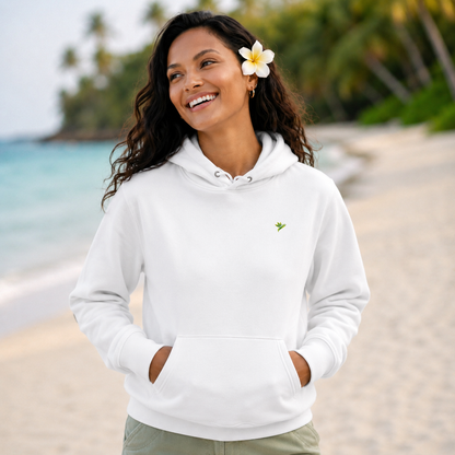 Hoodie Signature "Monstera Thai Constellation" - Coton Bio & Art Botanique