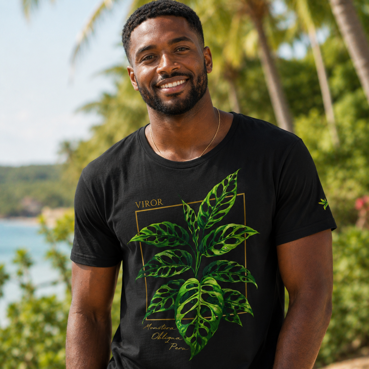T-shirt "Obliqua Peru" – Coton Bio & Art Botanique