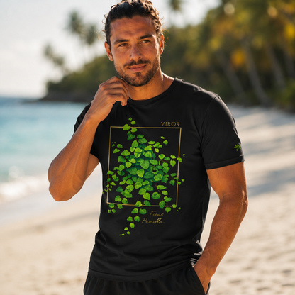 T-shirt "Ficus Pumilla" – Coton Bio & Art Botanique
