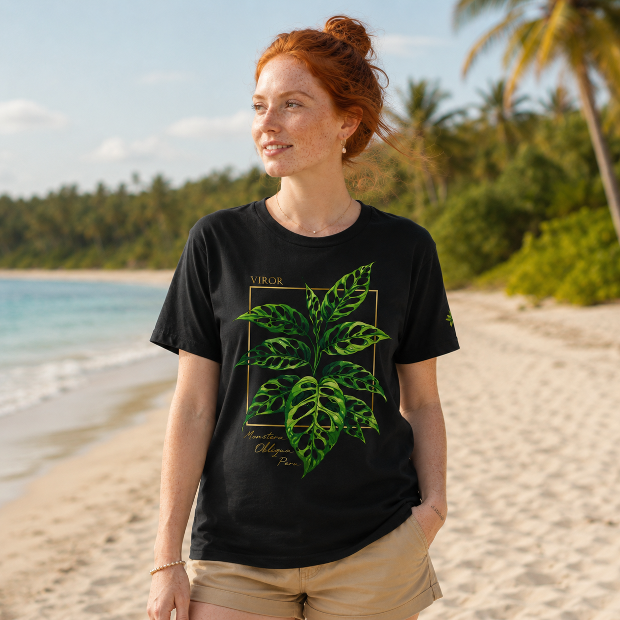 T-shirt "Obliqua Peru" – Coton Bio & Art Botanique