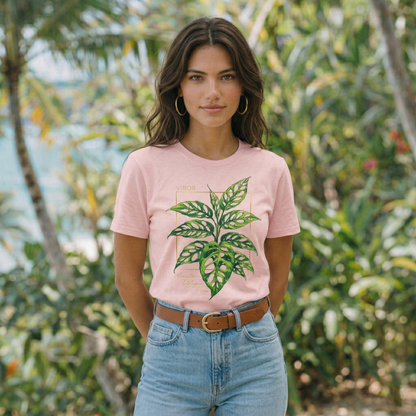 T-shirt "Obliqua Peru" – Coton Bio & Art Botanique