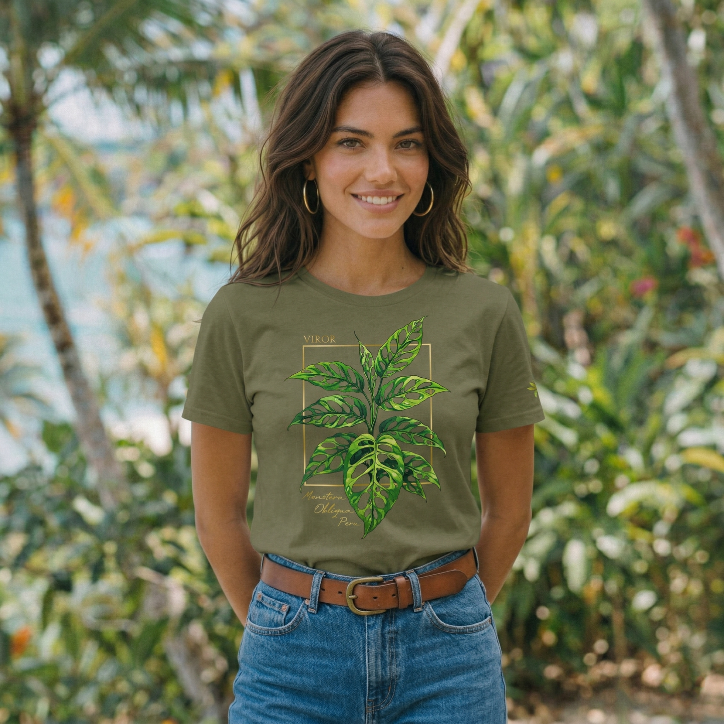 T-shirt "Obliqua Peru" – Coton Bio & Art Botanique