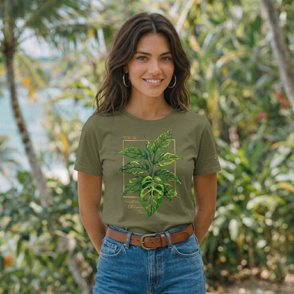T-shirt "Obliqua Peru" – Coton Bio & Art Botanique